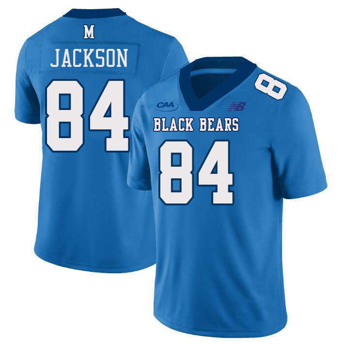 Men #84 Kevin Jackson Maine Black Bears College Football Jerseys Stitched Sale-Light Blue